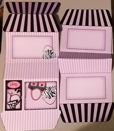 3D Little Handbag Shop Gift Card Holder by Shirley Taylor