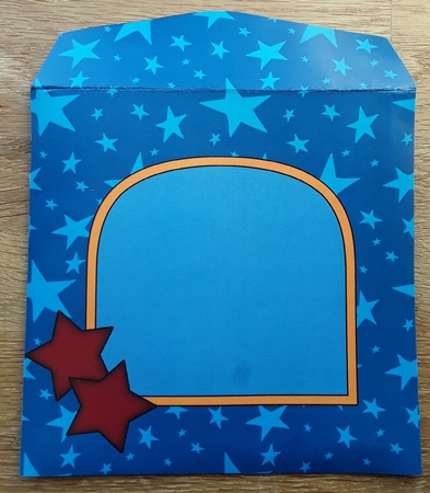 3D Birthday Son Diagonal Words Rubber Band Pop Up Box Card by Shirley Taylor