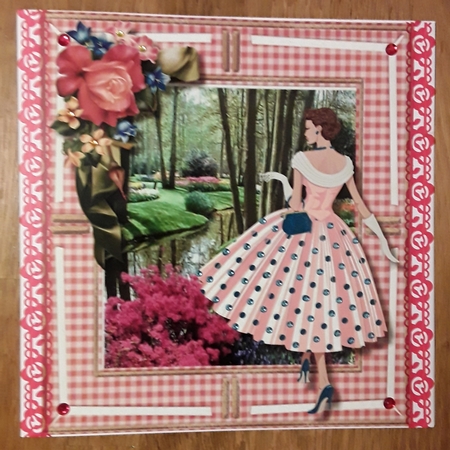 50s Lady a Day in the Park by Shirley Taylor