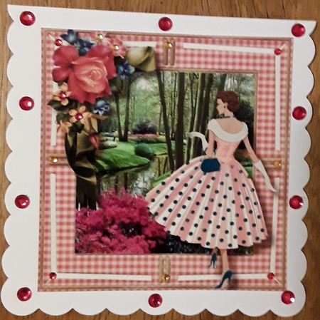 50s Lady a Day in the Park by Shirley Taylor