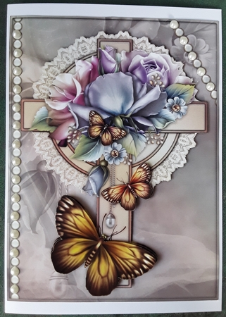 A Beautiful Cross to Bear A5 by Shirley Taylor