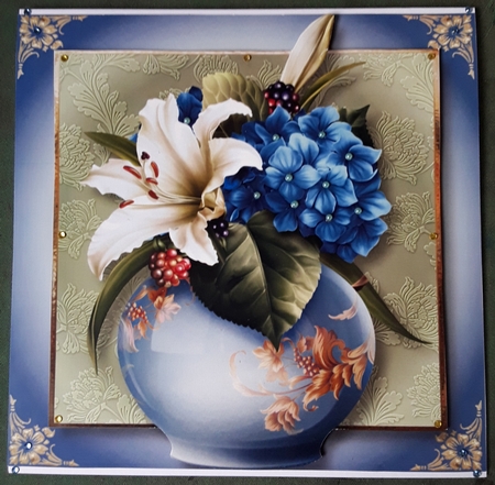 Beautiful Vase Of Lilies by Shirley Taylor