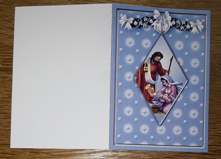 Christmas Nativity - Diamond Gatefold Card Mini Kit by Shirley Taylor