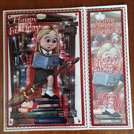 Learning to Fly Birthday Card Kit by Shirley Taylor
