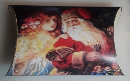 Father Christmas Pillow Box 1 by Shirley Taylor