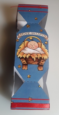 CHRISTMAS CRACKER FAVOR GIFT BOX - NATIVITY CB4 by Shirley Taylor