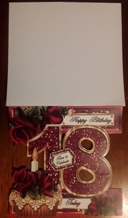 Special Ages Cupcakes and Sparkle - 18 Today by Shirley Taylor