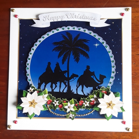 WISE MEN SILHOUETTE  by Shirley Taylor