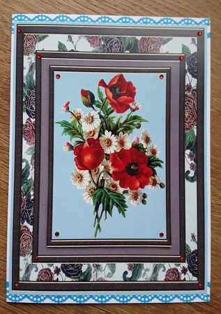 Poppies And Daisies For Mum or Special Friend On Mothers Day by Shirley Taylor