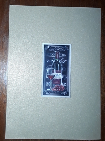 Matching insert for Men Talk design sheet by Shirley Taylor