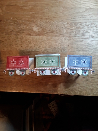 Train Carriage Gift Box by Shirley Taylor