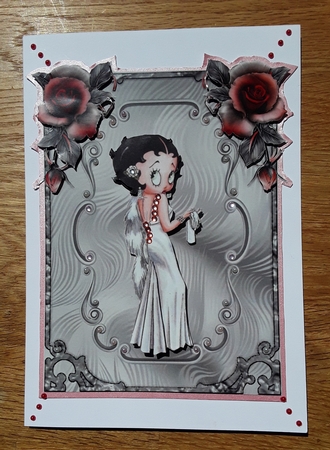 Matching insert for The Razzle Dazzle design sheet. by Shirley Taylor