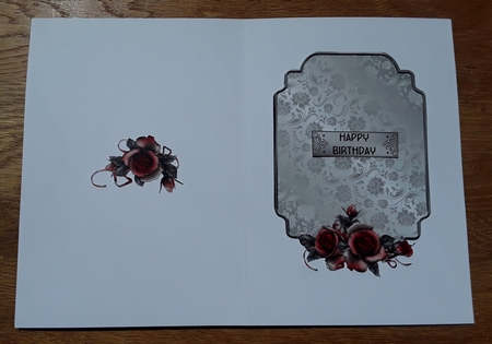 Matching insert for The Razzle Dazzle design sheet. by Shirley Taylor