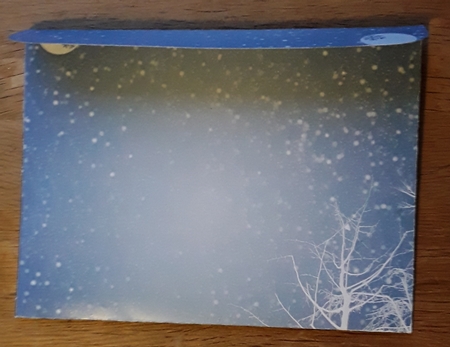 Snowmans Land - Wavy Tri Fold by Shirley Taylor