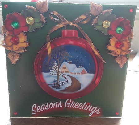 Christmas Bauble 2 by Shirley Taylor