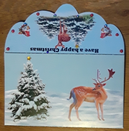 Christmas Money wallet by Shirley Taylor