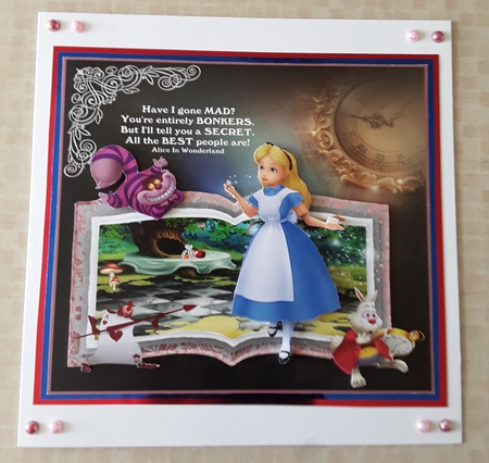 Alice In Wonderland 5 by Shirley Taylor