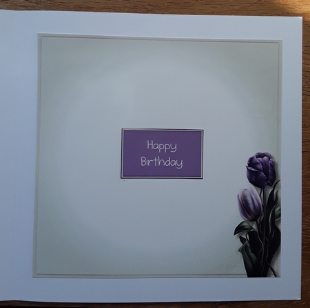 Gorgeous Purple Tulips by Shirley Taylor