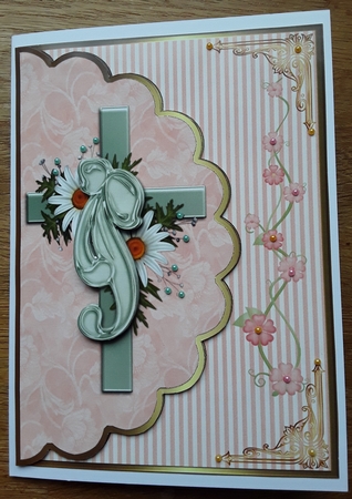 Easter Cross Insert 5 by Shirley Taylor