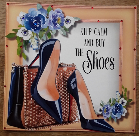 Keep Calm and Buy the Shoes 1 by Shirley Taylor