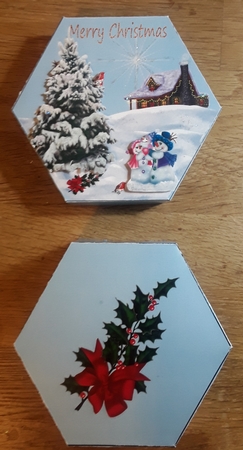 CHRISTMAS GIFT BOX by Shirley Taylor