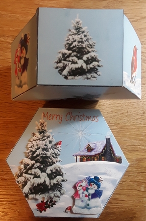 CHRISTMAS GIFT BOX by Shirley Taylor