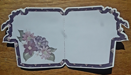 A Bucket Full of Flowers Shaped 3D Decoupage Card Kit by Shirley Taylor