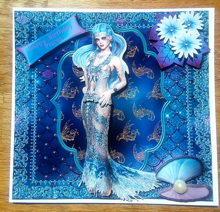 Happy Birthday Pisces by Shirley Taylor