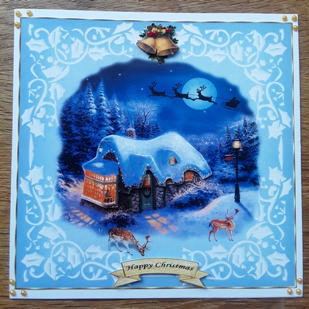 Santas on his way by Shirley Taylor