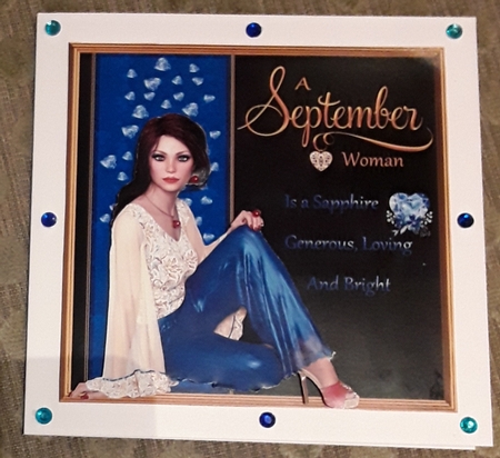 Sapphire September by Shirley Taylor
