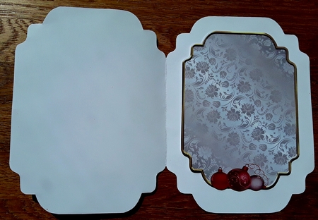 Shaped card kit - 2 Sheets - Christmas Cupcake by Shirley Taylor