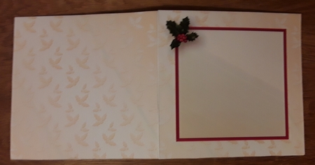 The Christmas Story - Side Border Card Mini Kit by Shirley Taylor
