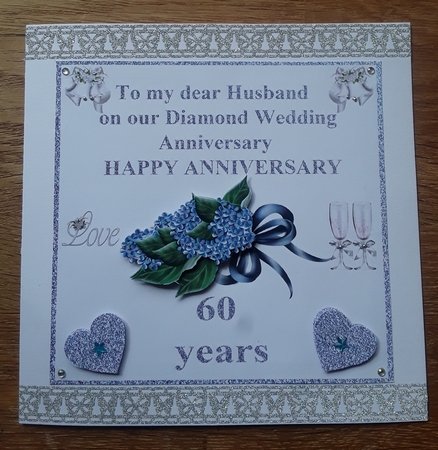 DIAMOND 60TH WEDDING ANNIVERSARY by Shirley Taylor