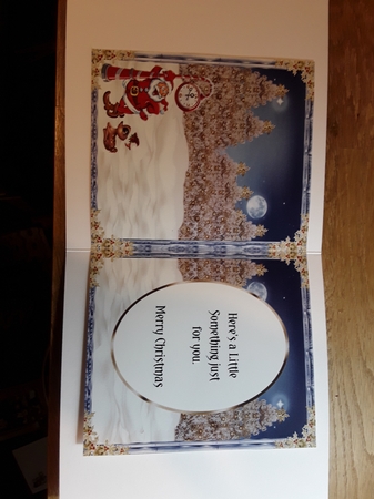 Santa Keeping an Eye on the Time by Shirley Taylor