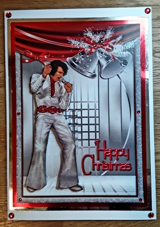 Matching insert for the design sheet - The King at Christmas 4 by Shirley Taylor