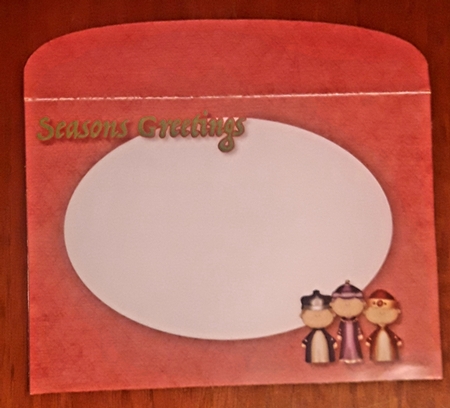 Nativity Diorama Card  by Shirley Taylor
