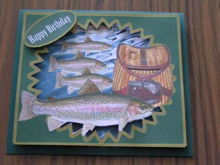 The One That Got Away Happy Birthday Fish Rule by Shirley Walton