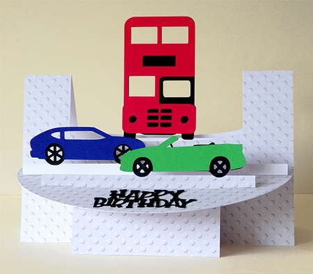 Transport Shelf Card by Shirley Young