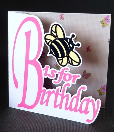 Birthday Bee Card by Shirley Young