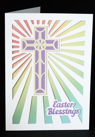 Easter Cross Card by Shirley Young