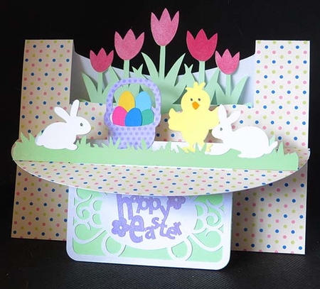 Easter Shelf Card by Shirley Young