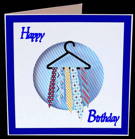 Tie Aperture Card by Shirley Young