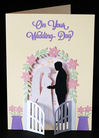 Wedding Gate Card by Shirley Young