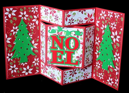 NOEL Pop Out Card by Shirley Young