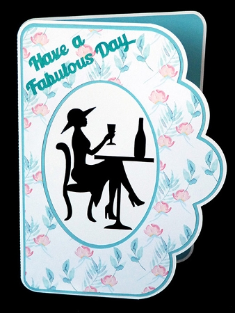 Cocktail Time Card by Shirley Young