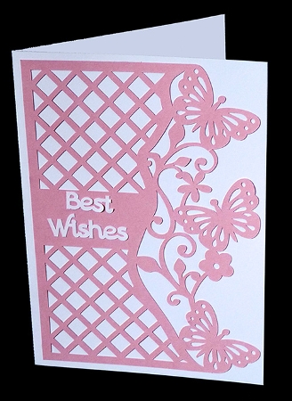 Butterfly Edge Card by Shirley Young