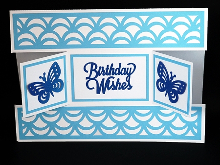 Butterfly Fold Card by Shirley Young