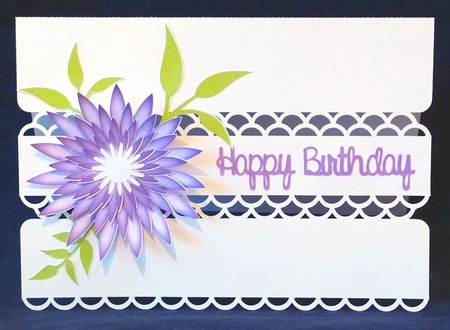 Layered Flower Card by Shirley Young