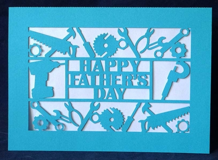 Fathers Day Tools card by Shirley Young