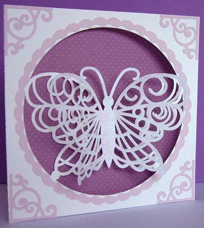Dimensional Butterfly Card by Shirley Young